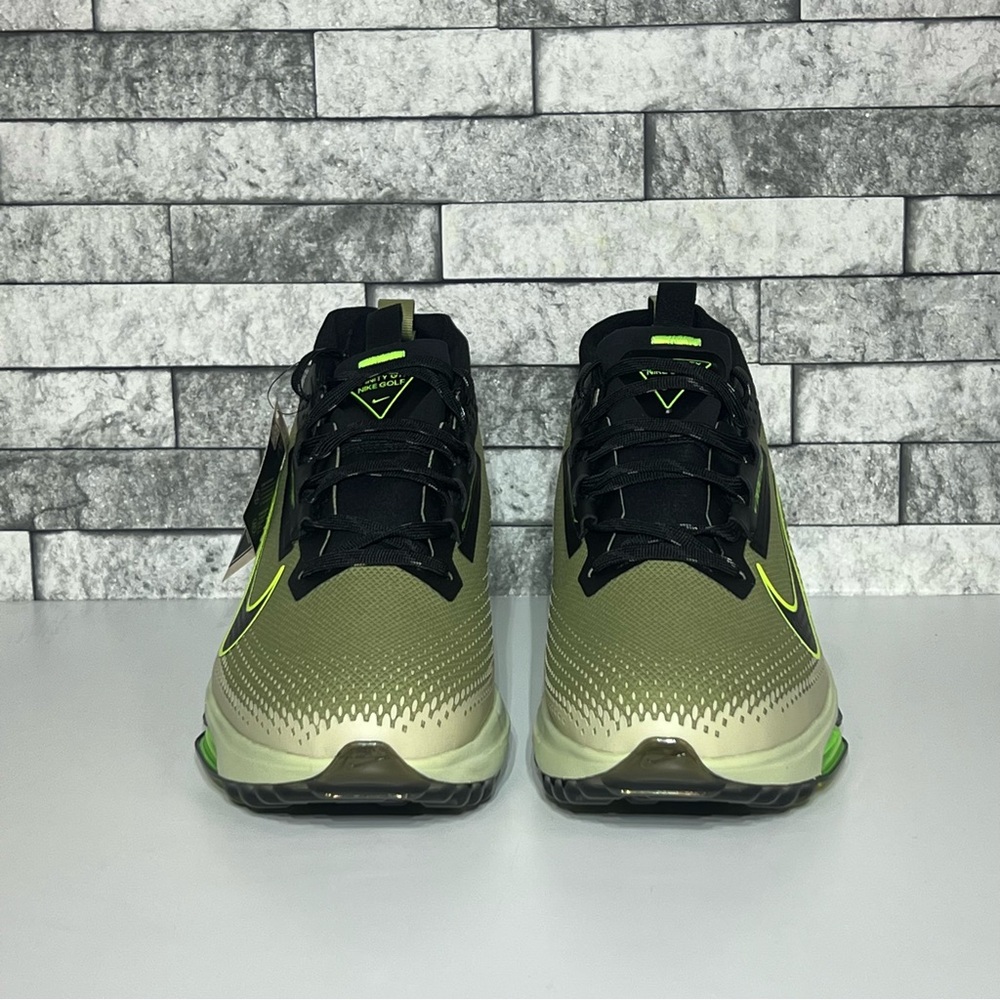 Nike Golf Men’s 11.5 Infinity Tour GTX Green Gore Tex Golf Shoes - Picture 2 of 10
